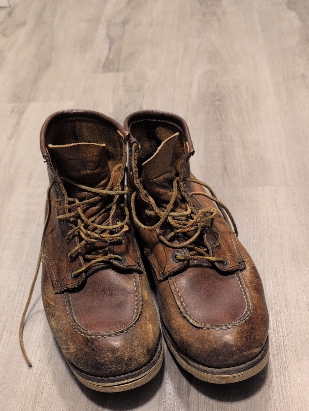 Red Wing 875 Moc Toe Boots Men's 12D Made in USA Heritage Work Boots